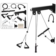 Cable Pulley Systems Gym LAT Pulley อุปกรณ์เสริมสำหรับสายเคเบิลสำหรับอุปกรณ์ออกกำลังกาย Home Gym สำห