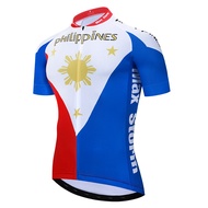 (Powerband) Men  Cycling Jersey Short Sleeve Mountain Bike The Philippines Road Bike Bicycle Top Shirt