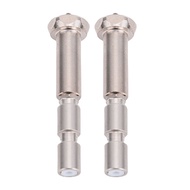 2Pcs Integrated Hardened Steel Nozzles Fit for Anycubic Kobra 3 Maximum 3D Printer Ti Alloy Throat T