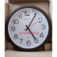 rbn22 jam dinding merk ogana s coklat type 8989