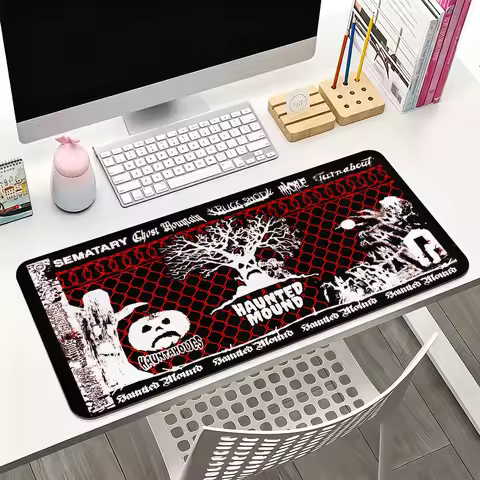 Sematary Haunted Mound Harold Mouse Pad For Office Gaming And Keyboards Non-Slip Large Waterproof