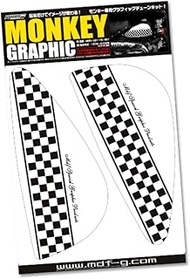 MDF MON-031-TK-SET Motorcycle Sticker Decal Graphic Kit Tank Set No.031 5L Tank MONKEY Z50J Monkey (