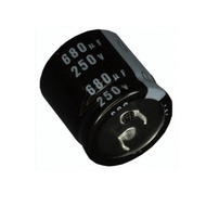 Black Gold Steel Electrolytic Capacitor 680uf/250V
