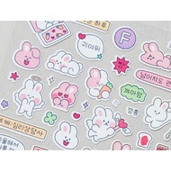 MBTI Personality Sticker Cute Bunny Diary Deco Sticker_1045767