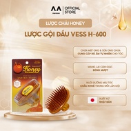 VeSS HONEY SHAMPOO BRUSH H-600 hair massage SHAMPOO comb contains HONEY to moisturize hair