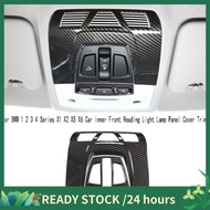 For     1 2 3 4 Series X1 X2 X5 X6 Car Inner Front Reading Light Lamp Panel Cover Trim Ceiling Lamp 