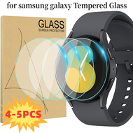 กระจกนิรภัยสำหรับ Samsung Galaxy Watch 5 pro/ 5/4 44mm 40mm ป้องกันรอยขีดข่วนสำหรับ Galaxy Watch 5 pro/ 5/4 smartwatch