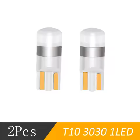 2 Pcs Super Bright T10 Led Lights W5W 3030 Clearance Reading Lamp Car Dome Light 12V for BMW E46 E90