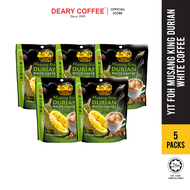 Yit Foh Musang King Durian White Coffee (Bundle of 5) [40g x 12s x 5 Pack] Raja Durian 4-in-1 Instan