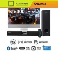 SonicGear BT5300 BT5302 Bluetooth Soundbar Wireless  Subwoofer Karaoke Speaker Home Theatre System S