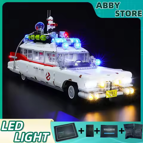 DIY LED Light Kit For LEGO 10274 Ghostbusters Configuration Building Brock Gift (Only LED Light,With