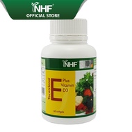 NHF Tocotrienol Vitamin E Plus D3 (60 Soft Gels) [Exp: 10/2024]