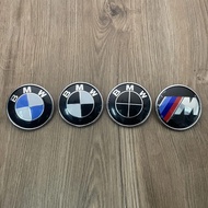 3d ABS 74mm 82mm BMW Hood Emblem Car Front Bonnet Logo Rear Trunk Badge Cover For BMW E39 E46 E30 E3