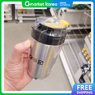 IKEA | Ikea Enveldig Portable Insulated Mug 35Cl Stainless Steel /Black 405.115.27