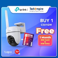 TP-Link Tapo C501GW 4G Outdoor Pan/Tilt 4G LTE Camera 1080p