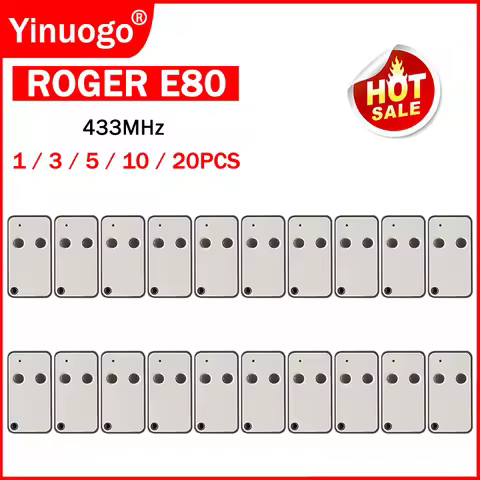 Special Offer！ROGER E80 TX52R TX54R 2 TX22 TX10 TX1 H80 M80 Electric Gate Garage Door Remote Control