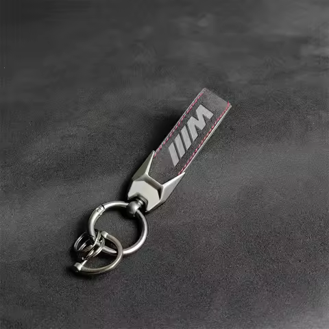 Car Key Ring Suede Key Chain For BMW M E30 E34 E36 E39 E46 E53 E60 E90 E83 F10 F20 F21 F30 F35 M3 M5