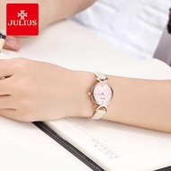 【JULIUS】นาฬิกาข้อมือควอตซ์ แฟชั่นเกาหลี กันน้ํา ทรงกลม สําหรับผู้หญิง นาฬิกาข้อมือผู้หญิง JA-694