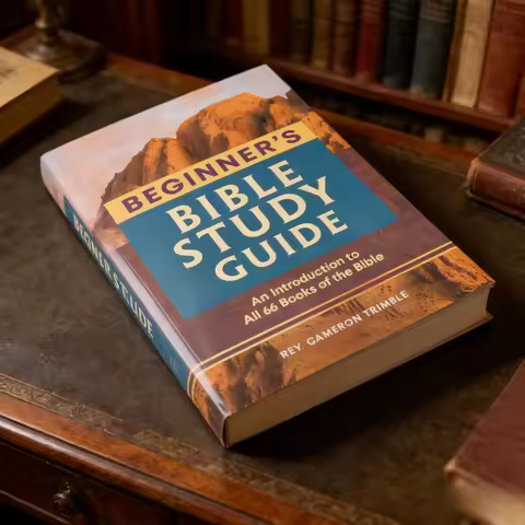 Beginner's Bible Study Guide English Paperback New Believer Bible Learning Christian Faith Scripture