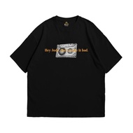 HOT Gimsstore Men's Premium Polyester 24s DTF Printing T-Shirt - Hey Jude Lyric - Street Wear - Band