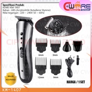 Kemei KM-1407 Hair Clipper Electric Shaver Alat Cukur Rambut Elektrik