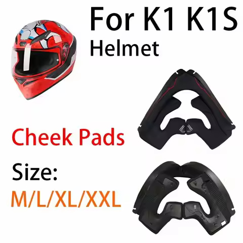 Cheek Pads for AGV K1 K1S Helmet Accessories Motorcycle Replacement Almohadillas Mejillas Pièces de 