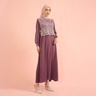 ZM Zaskia Mecca - Briaza Gamis Wanita | Jejak Teduh Series Arta Pusaka | Koleksi Ramadhan Series