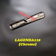 Yamaha LAGENDA110 LAGENDA110-Z Muffler Protector / Exhaust Cover - Rear [Chrome] #srl110 srl srlz co