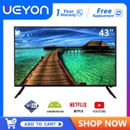 (ใหม่)Ready YouTube/WIFI WEYON สมาร์ททีวีหน้าจอ 43 นิ้วหน้าจอ SMART TV LED รองรับความละเอียด HD สามา