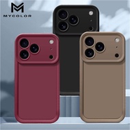 Candy Color Phone Case For iPhone iP 17 Air 16 16E 15 14 Plus iP17 iP16 iP 15 Pro Max 5G 4G 2025 Liq