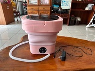 (二手) 迷你折疊洗衣機
