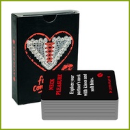 Games for Couples Valentines Day Fun Party Supplies 50 Pieces Couple Card Games for Date Night for A
