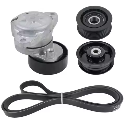 AP02 Tensioner Pulley Belt Kit for Mercedes-Benz C300 ML550 ML350 GL450 GL550 SLK280 S550 E350 27220