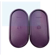 TUPPERWARE MODULAR MATES OVAL SEAL LID COVER-purple(8PCS)