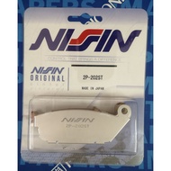 NISSIN BRAKE PAD 2P202ST For CBR500, CBR650F, VERSYS650, Tiger800, Bonneville T100 (FRONT)