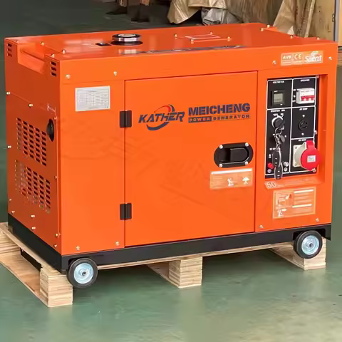 Super Silent Diesel Generator Twin/Four Cylinder Water/Air-Cooling Diesel 50kva 30kva 25kva 20kva 16