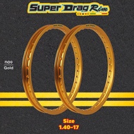 วงล้อ ขอบล้อ SUPER DRAG RIM ของแท้100%  ล้อซุปเปอร์แดร๊ก วงล้ออลูมิเนียม ขอบเรียบ ยิงทราย ขนาด1.20/ 