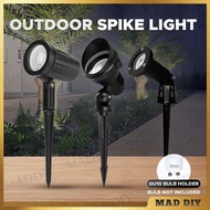 <WATERPROOF> OUTDOOR SPIKE LIGHT FITTING GU10 HOLDER IP65 GARDEN SPIKE LIGHT FITTING