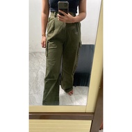 HIJAU (Nett) Preloved Cargo Pants Army Cargo Pants Army Pants/ Army Cargo Pants/ Army Green Pants/ A