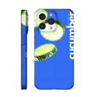 Cucumber Motif Hardcase Iphone 15 Plus Iphone 15 Iphone 7/8 Iphone XS max Iphone 14 HP Case