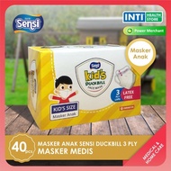 NEEWW PRODUCT SENSI | MASKER ANAK SENSI DUCKBILL 3 PLY | MASKER SENSI