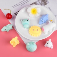 KUUQA Cute Soft Animal Squishy Antistress Ball Mochi Toy Abreact Stress Relief Gift