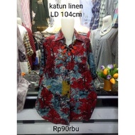 KEMEJA CRAZY jumbo top jumbo blouse/ jumbo shirt/