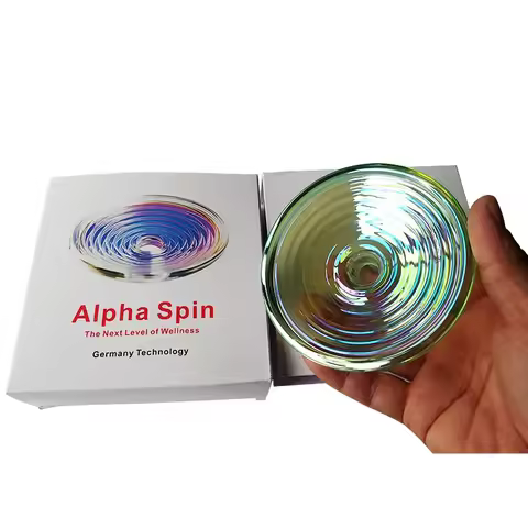 1PC Bio Disc 4 ALPHA Spin ENERGY Scalar Bio Disc Health Classic Power Energy AlphaSpin Rubber Protec