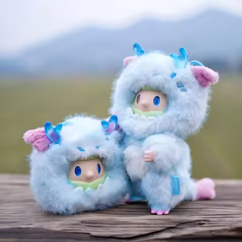 Farmer Bob Ani Dragon Mirage Series Blind Box Caixa Caja Cute Dolls Girls Boys Gift Mystery Box Anim