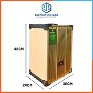 Loa Kéo Karaoke Mini Nanomax SK-T10 2.5 Tấc Đọc Được USB Thẻ Nhớ Công Suất 200W/Max Vân Gỗ Tặng Kèm 