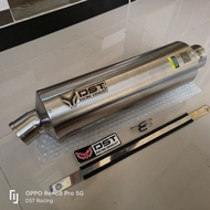 Racingknalpot DST Racing BV1Original 4.5 inch tube 40cm long SPC request