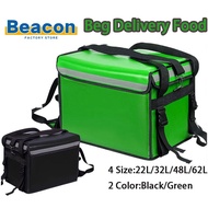 Oo-Food delivery bag motorcycle 32L/48L/62L WaterProof Thermal Bag Insulated Beg delivery food
