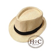 Houseofcuff Fedora Hat FEDORA HAT BEIGE LIST FLUX