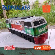 Er-79 u-45 dg-78 Locomotive CC206 Livery Ketupat Bedug 2022 - Miniature Wooden Train Surabaya Origin